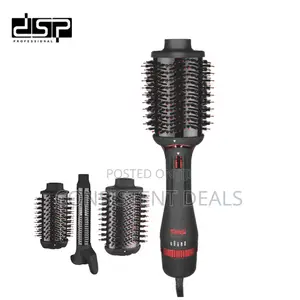 DSP 4in1 Hair Styler One Step Hot Hair Straightener Comb