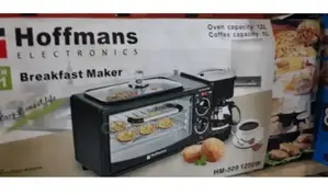 Hoffmans Electric 3in1 Breakfast Maker Machine