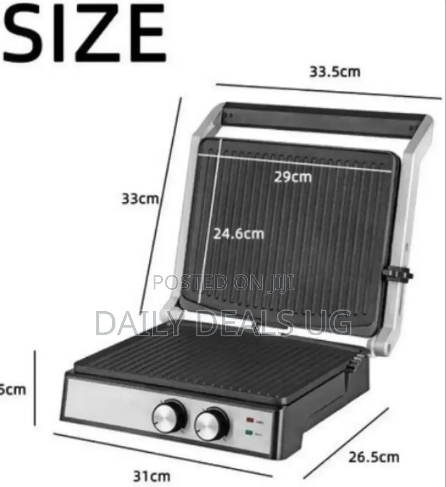 Electric Double Sided BBQ Grill