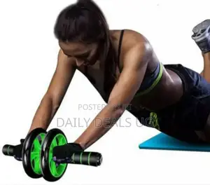 Black and Green AB Wheels Roller