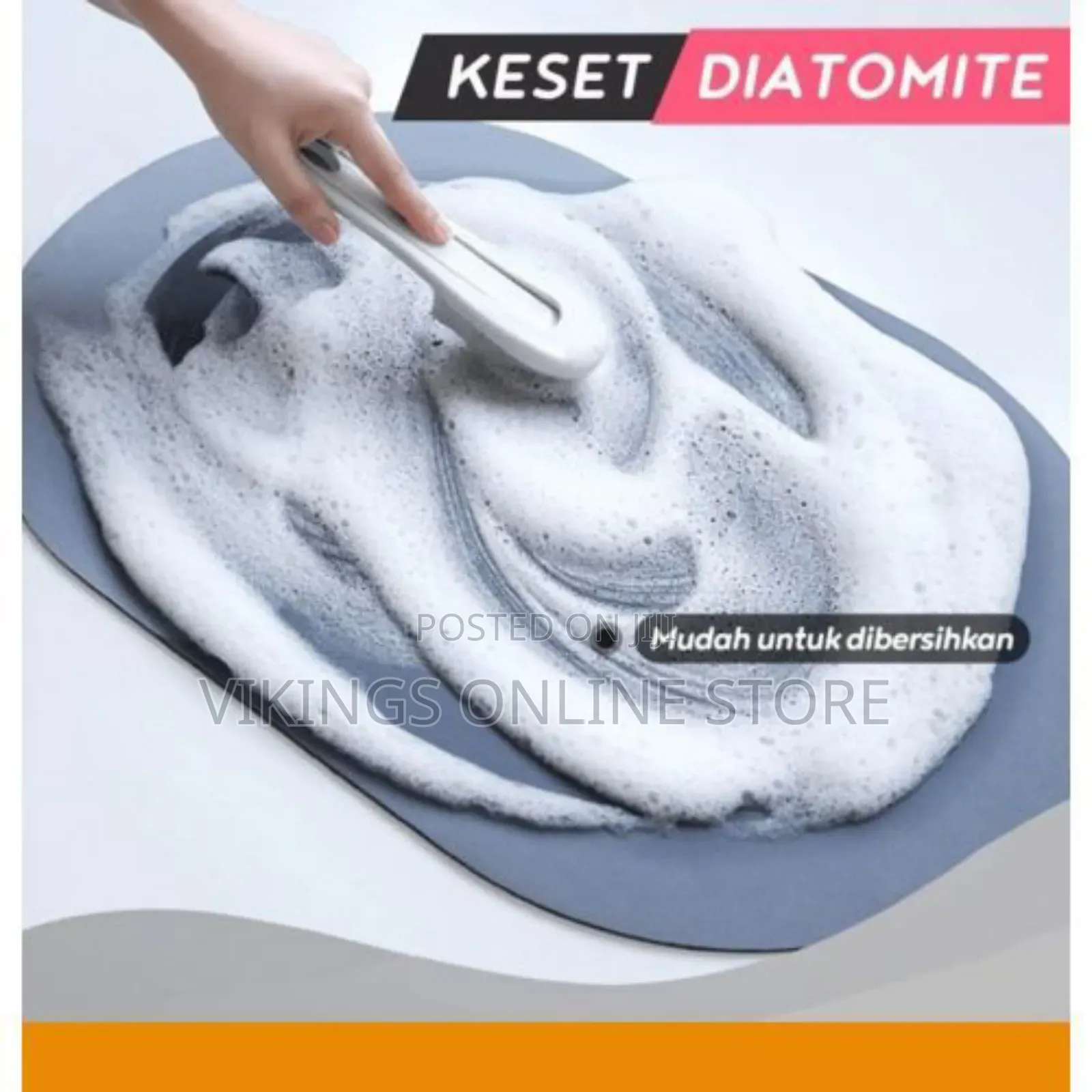 2pcs Quick Dry Super Absorbent Bathroom Bath Mat Set -
