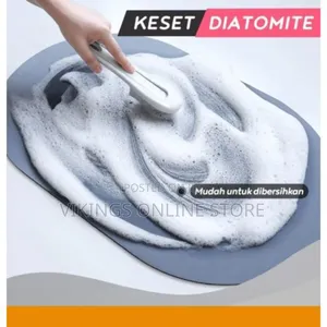 2pcs Quick Dry Super Absorbent Bathroom Bath Mat Set -