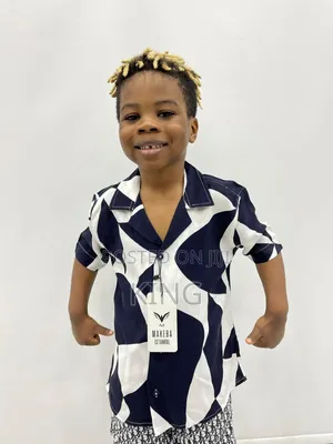 Kids Shirts. Black and White