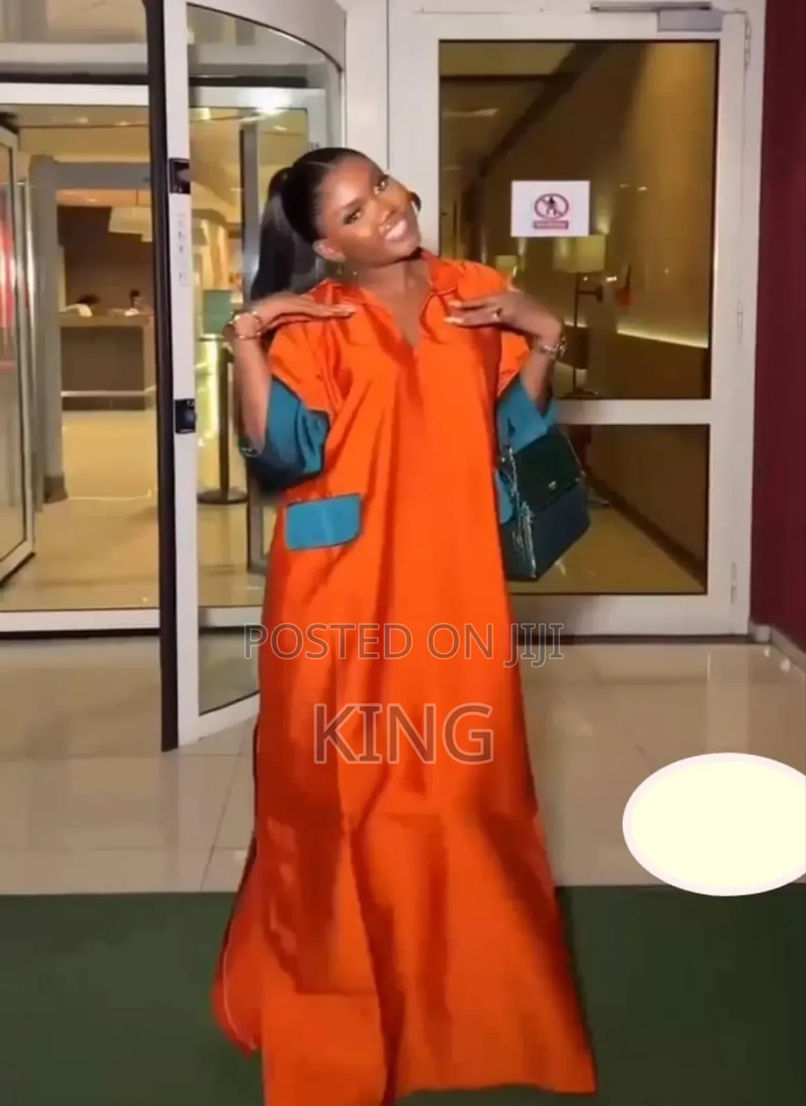 Orange Classic Trending Dress