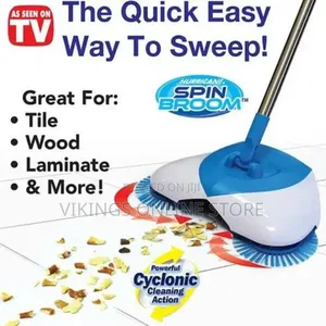 Hurricane Spin Broom Home Scavenger Sweeper Vacuum Cleaner