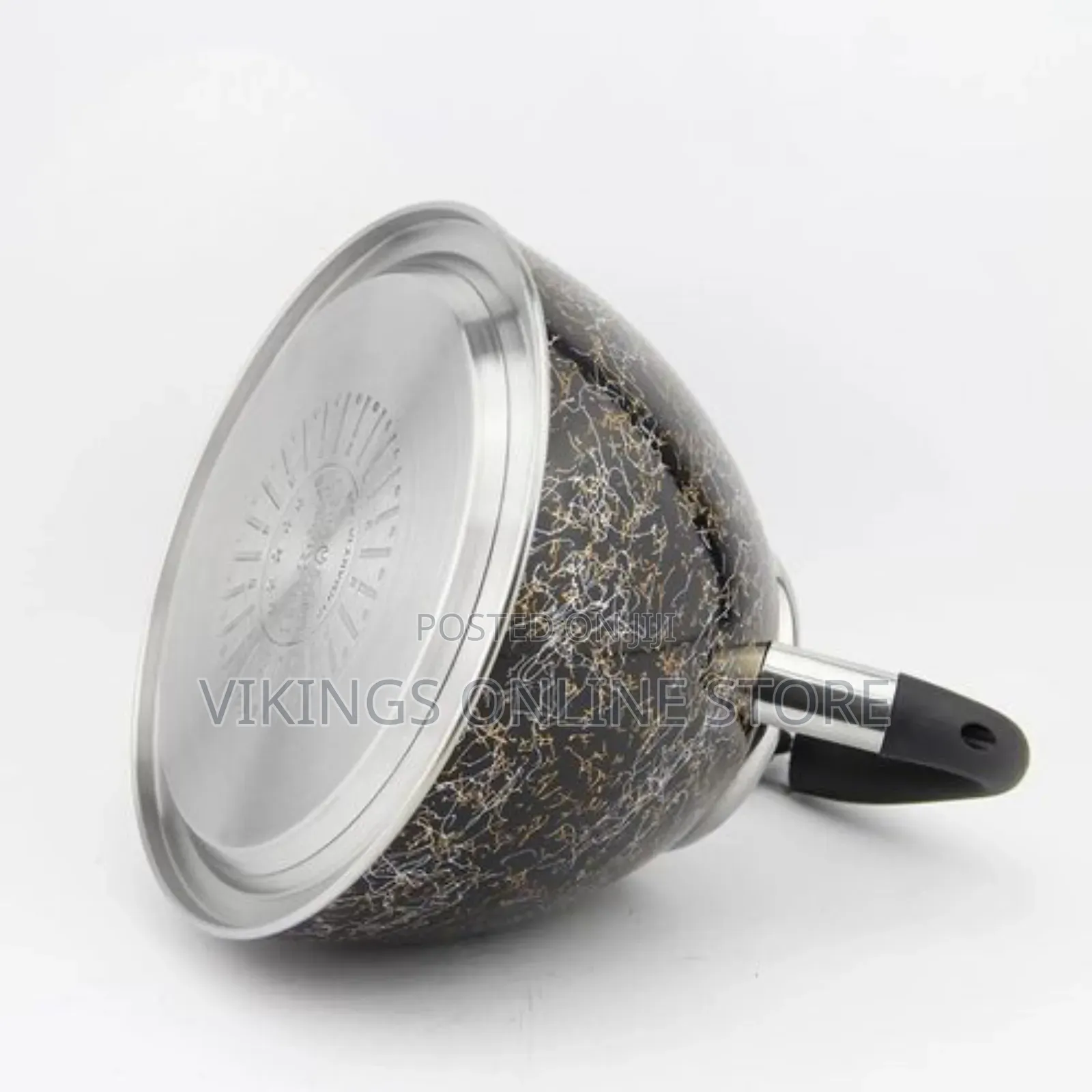 3 Litres Whistling Tea Boiling Kettle - Black