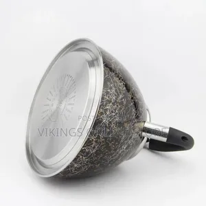 3 Litres Whistling Tea Boiling Kettle - Black
