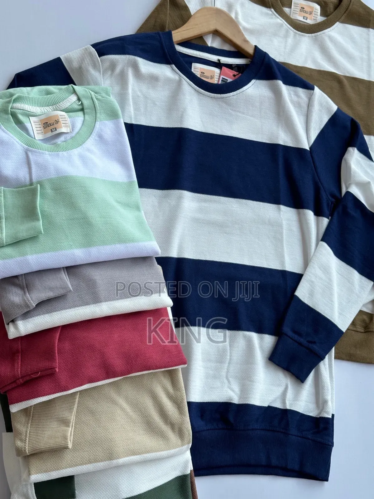 Stripes Classic Trending Long Sleeve T-Shirts