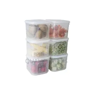 Plastic Food Storage Containers Organizer