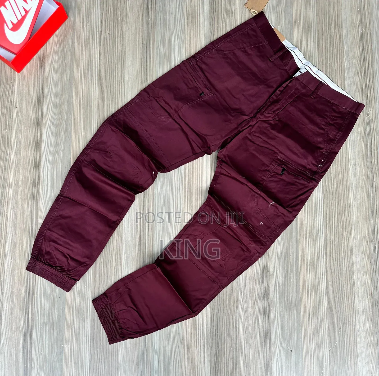 Maroon Khaki Tour Pants
