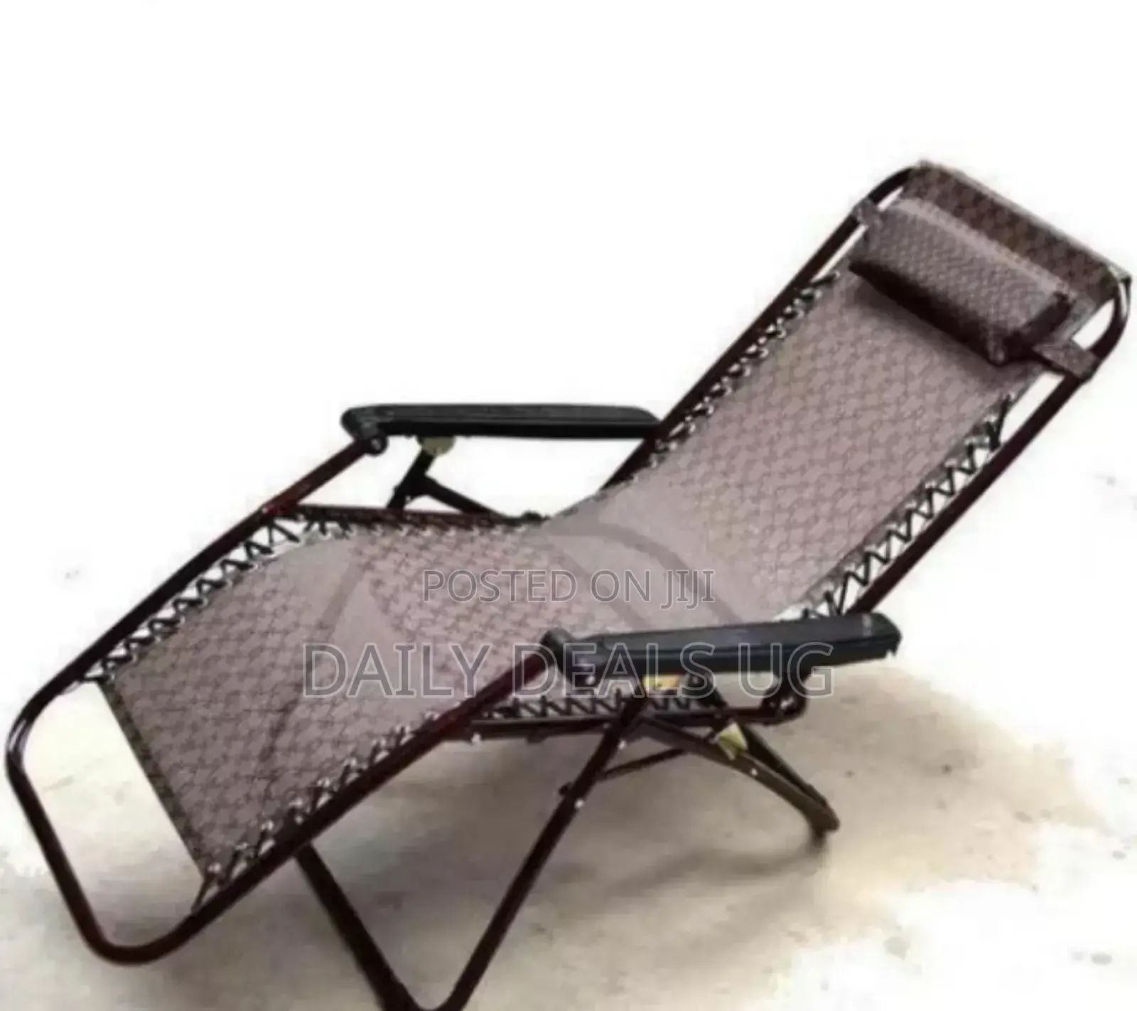 Adjustable Metallic Camping Chair