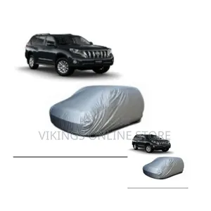 1pc Car Cover Waterproof for Land Cruiser Grey