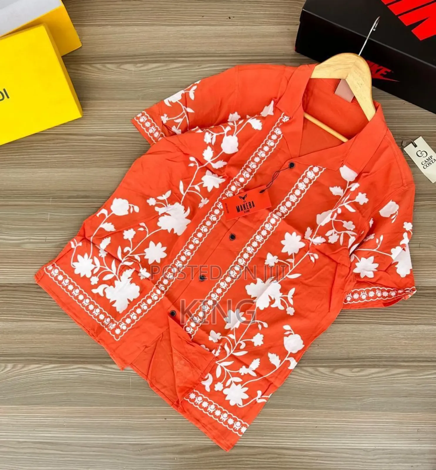 Classic Shirt Orange Slim