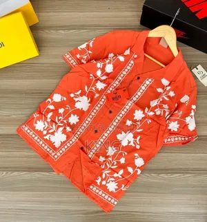 Classic Shirt Orange Slim