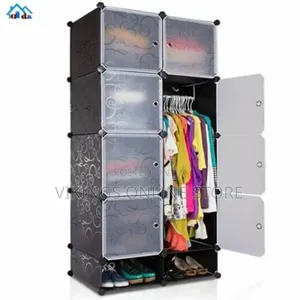 2column Plastic Wardrobe