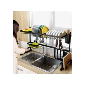 Dish Drying Draining Rack, Over the Sink Display Stand