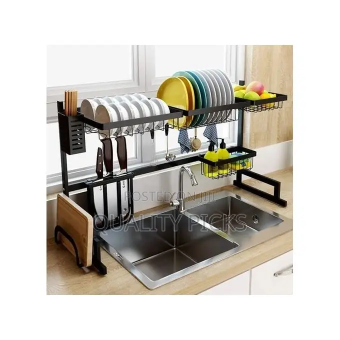 Dish Drying Draining Rack, Over the Sink Display Stand