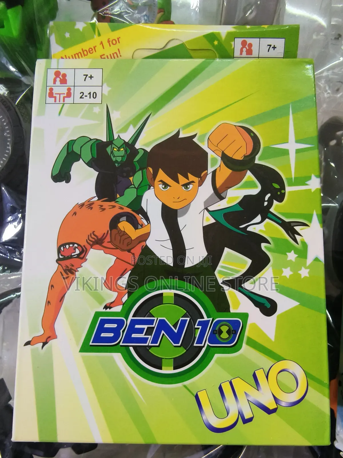 Ben 10 Uno Playing Cards