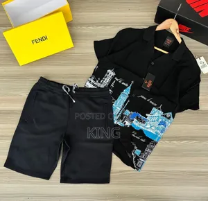 Black Out West SHIRT and Short Set