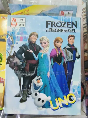 Frozen El Regne Cartoon Uno Cards