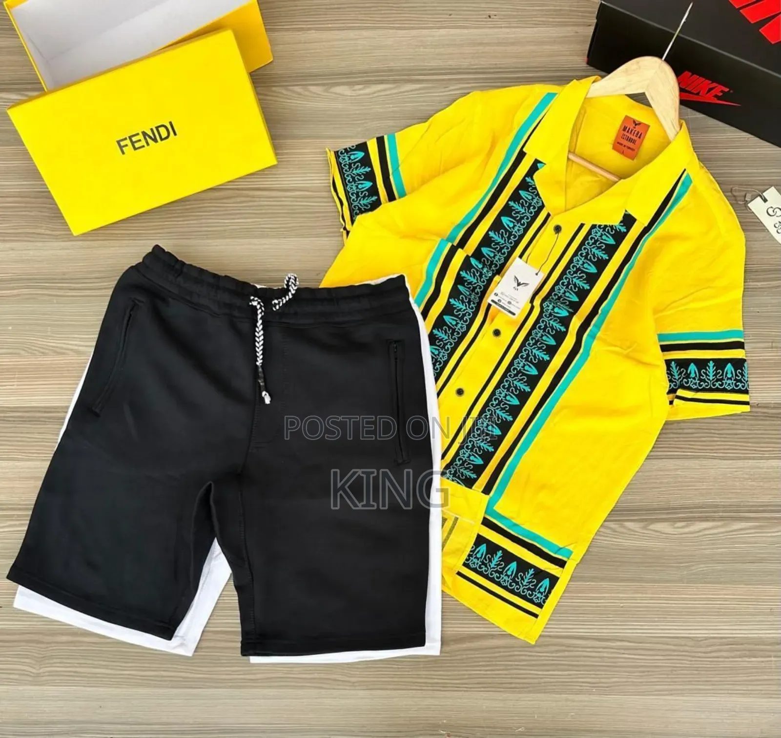 Cloud Nine Set. Shirt and Short