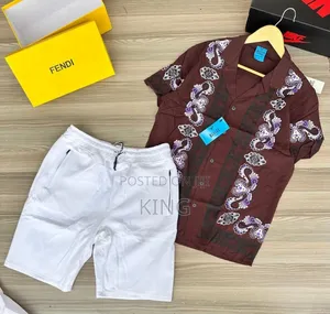 BROWN BRILLIANCE Set. Shirt and Short