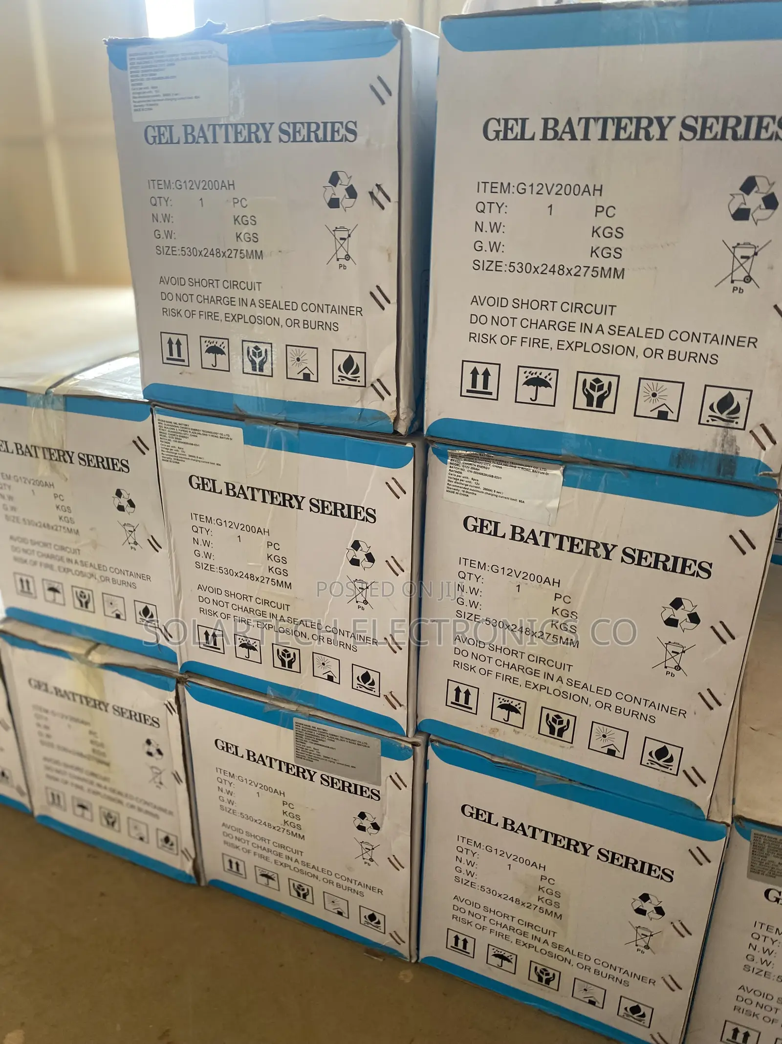 200ah Deep Cycle GEL Batteries