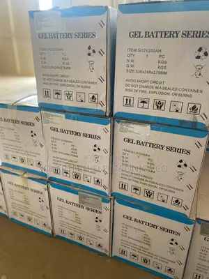 200ah Deep Cycle GEL Batteries