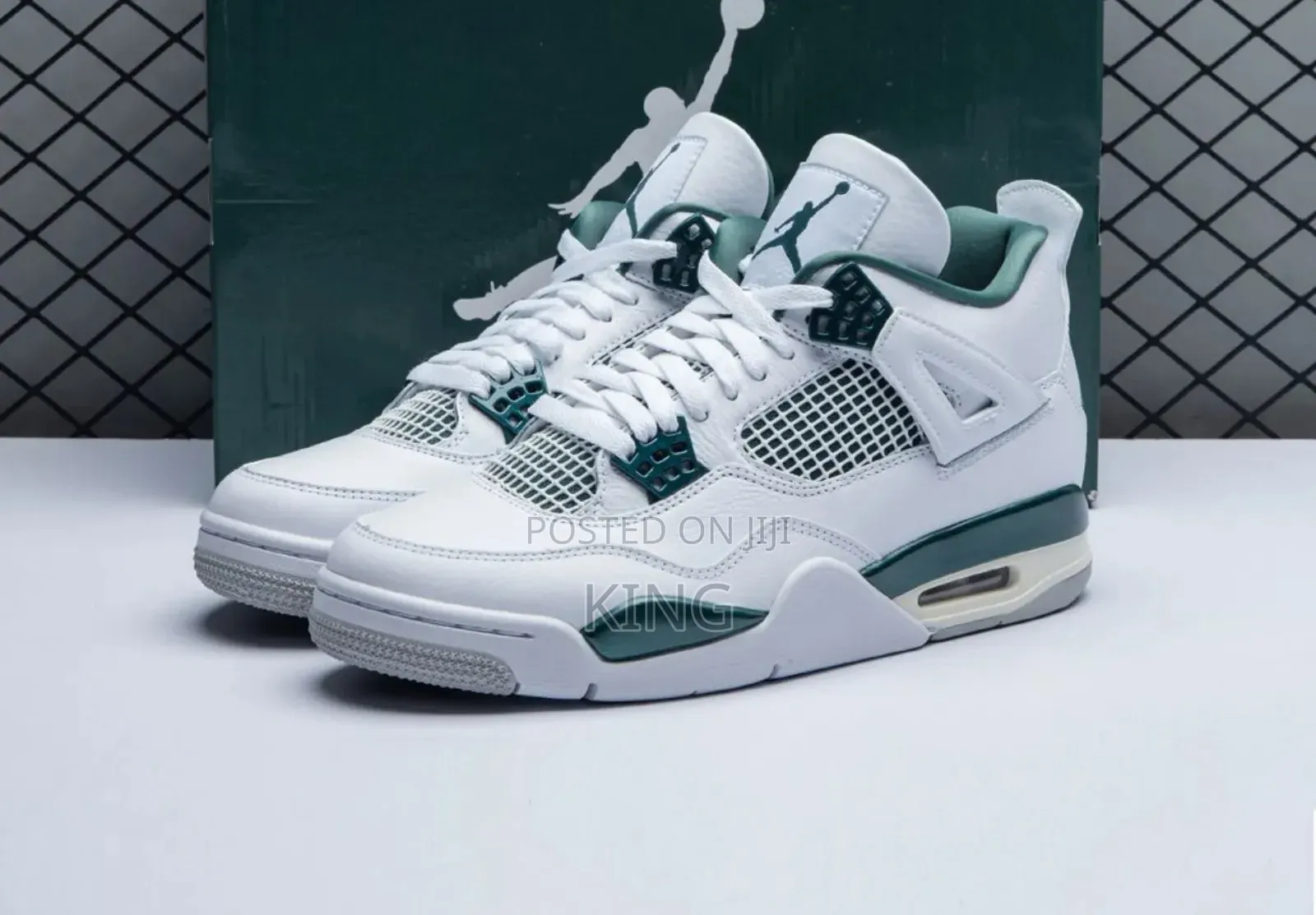 Air Jordan 4 Retro Oxidized Green