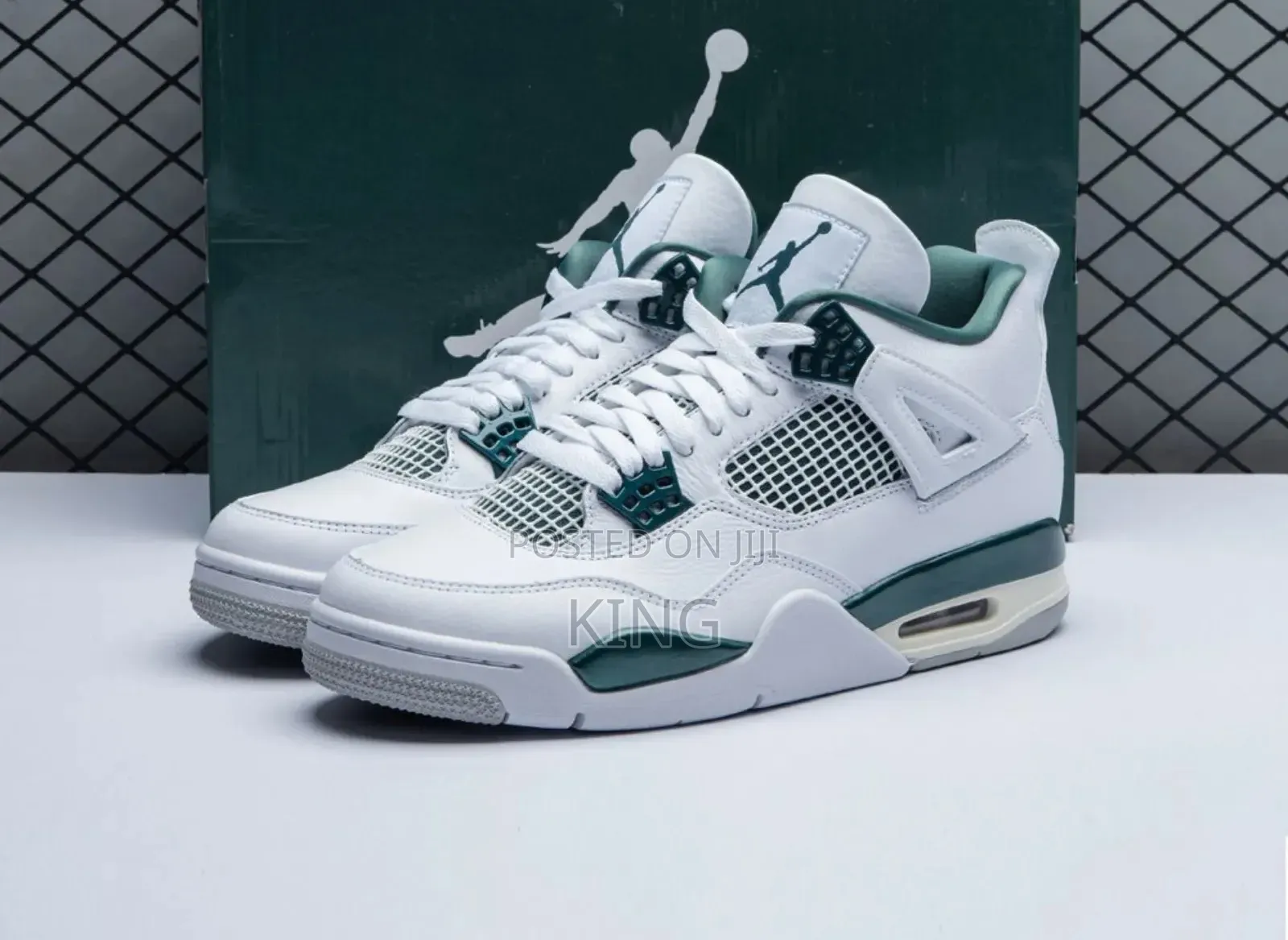 Air Jordan 4 Retro Oxidized Green