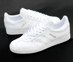 Adidas Gazelle Trainers White Sneakers