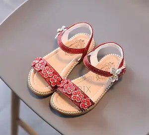 Girls Shoes Sparkling Red