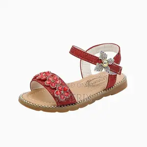 Girls Shoes Sparkling Red