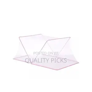 Foldable Baby Mosquito Net-pink