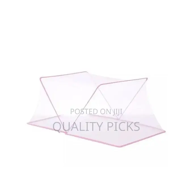 Foldable Baby Mosquito Net-pink