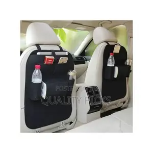 2 Pieces of Car Back Seat Organizer - Multi-Colours .