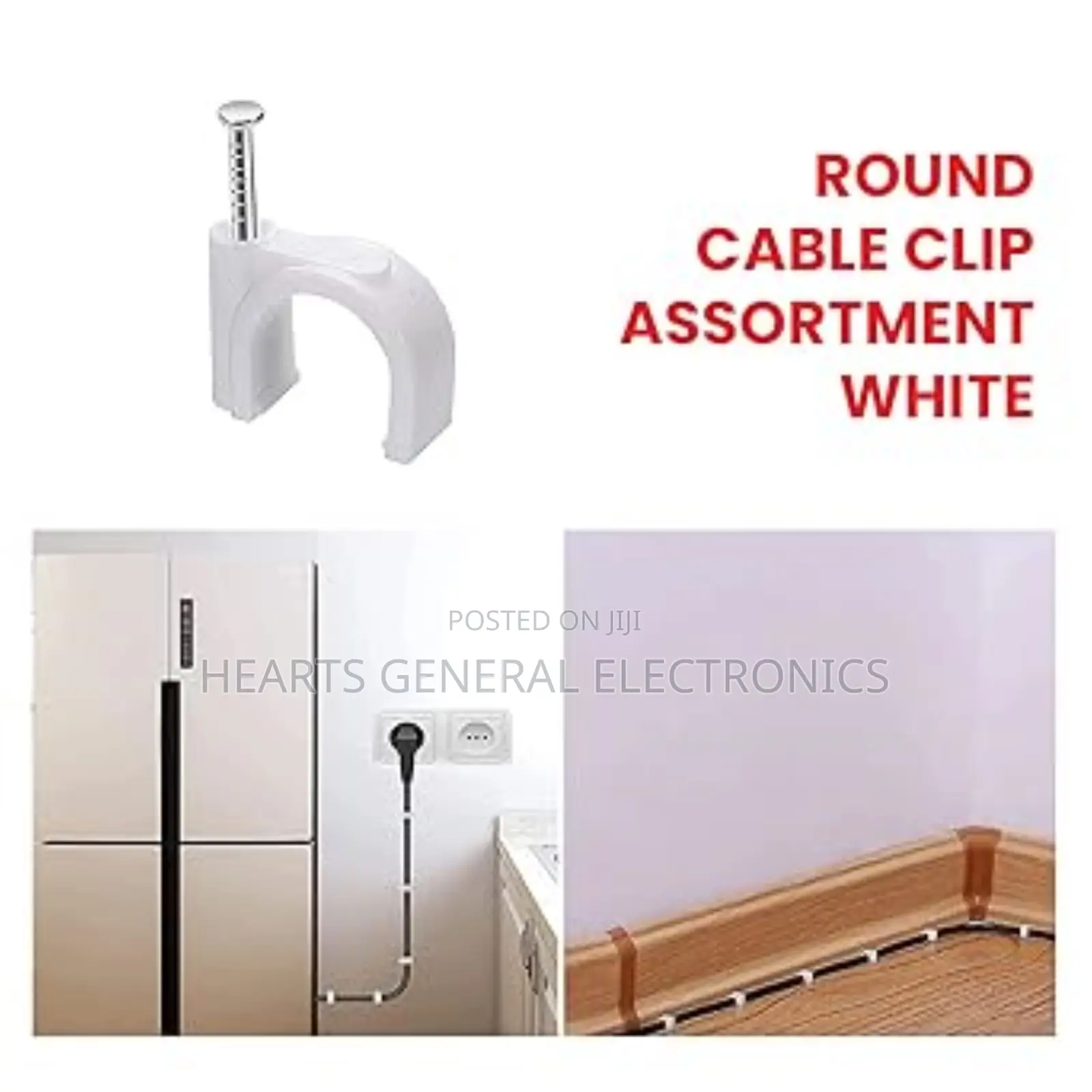 Cable Clips 6mm