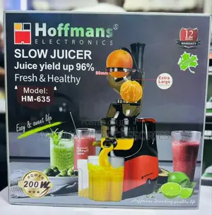 Slow Juicer Hoffman Juice Maker
