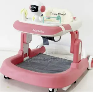 Pink in Color Baby Walker