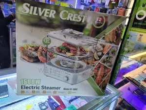 Silver Crest 2 Layer Electric Steamer/ 12L Electric Steamer