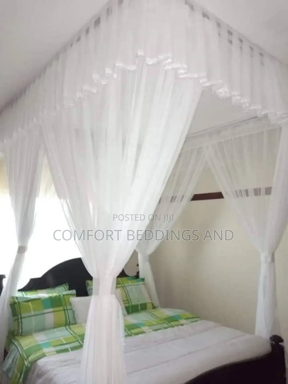 Luxury Ceiling Mosquito Net White