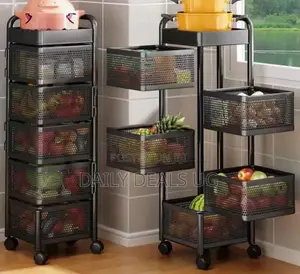 Metallic Vegetable Storage Rack