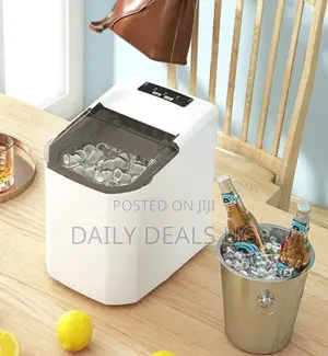 White Ice Cube Machine