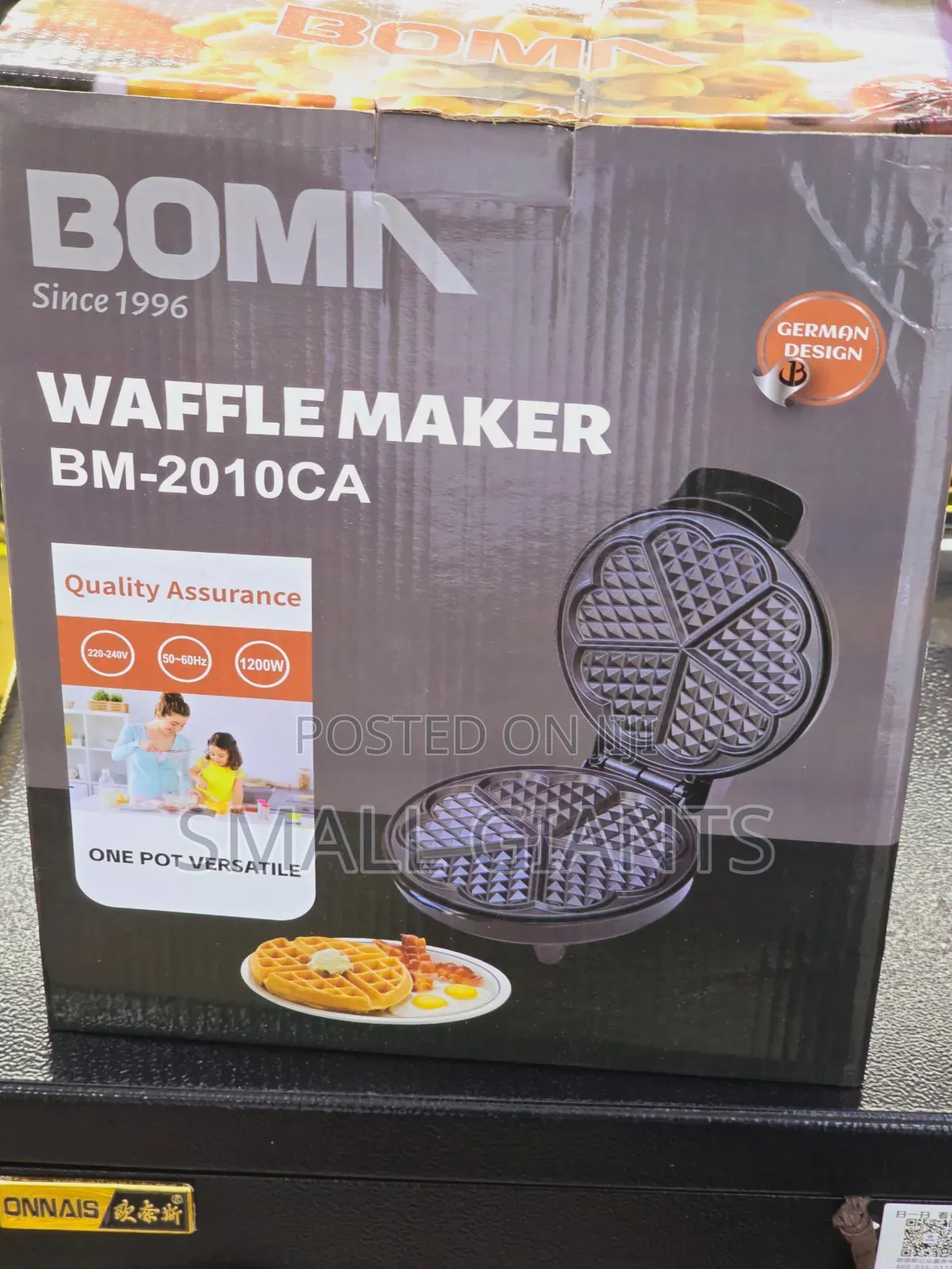 Boma Waffle Maker BM 2010CA