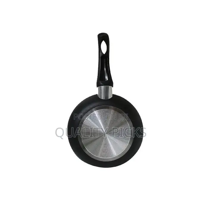 26cm Chapati, Egg Non-Stick Frying Pans, Black.