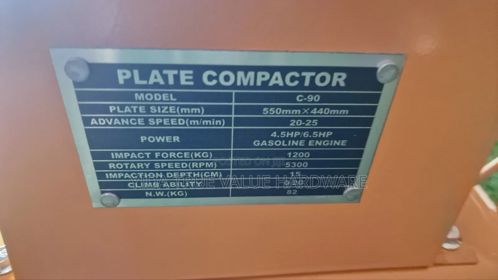 Plate Compactor C90 Royalty Japan