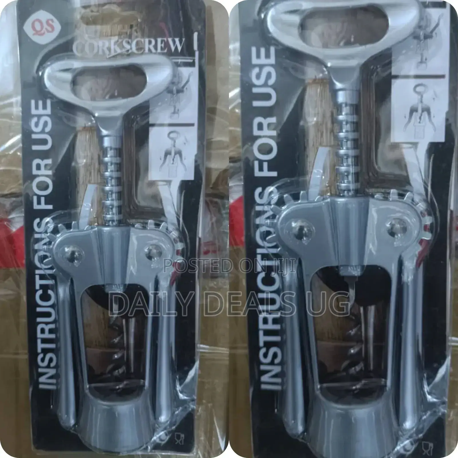 Portable Stainless Steel Wine Opener