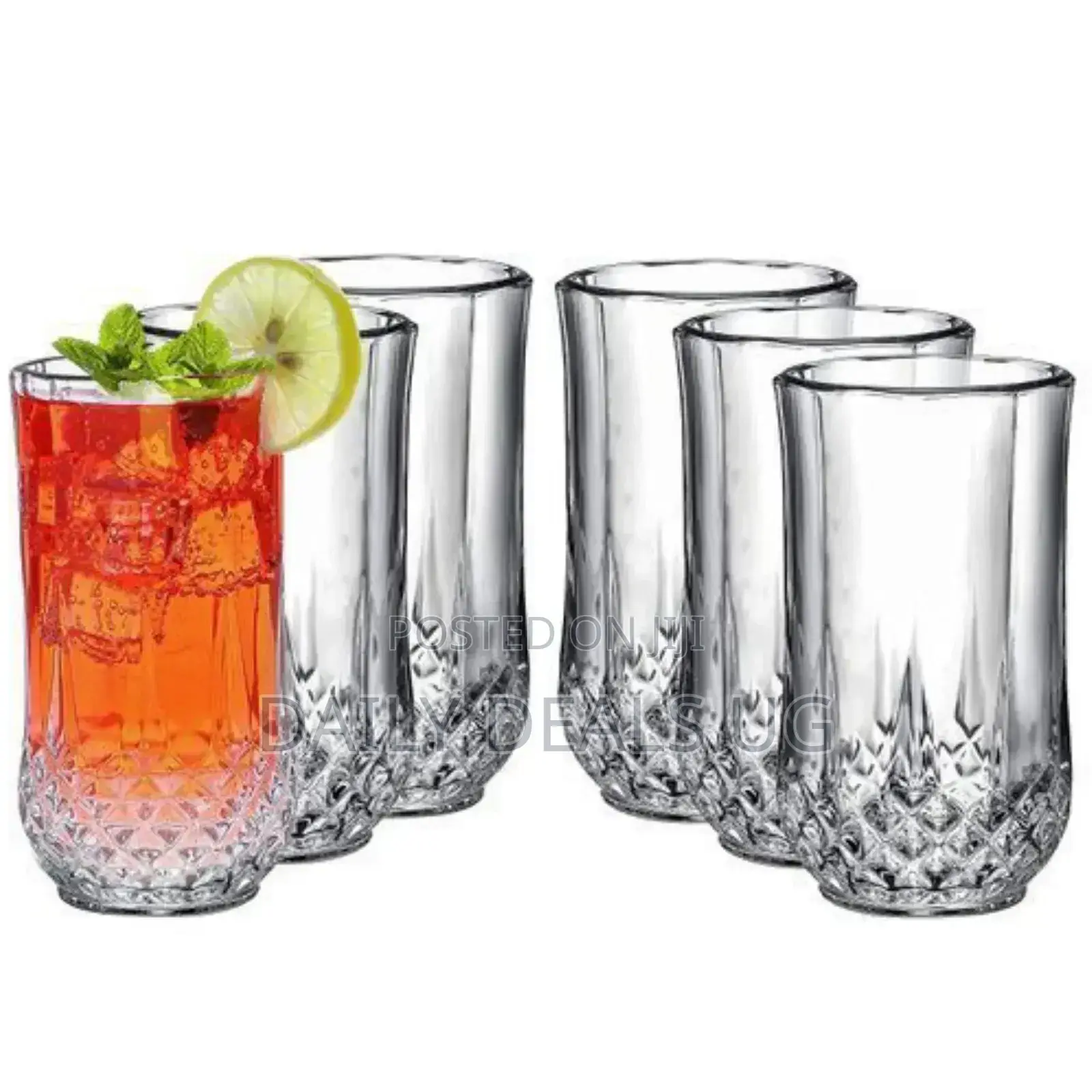 Brand Juice Glass Set