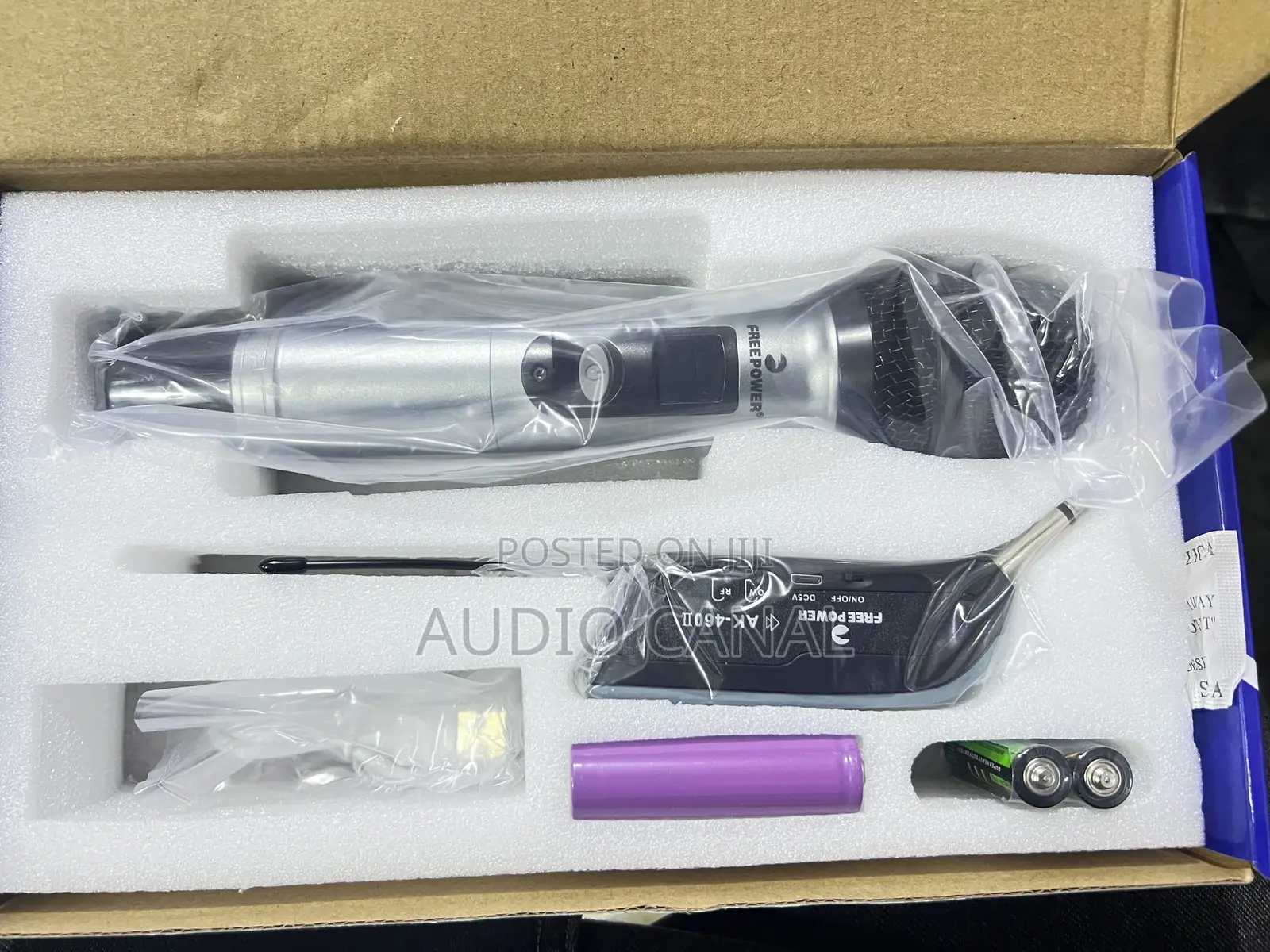 Free Power USA  Wire Microphone