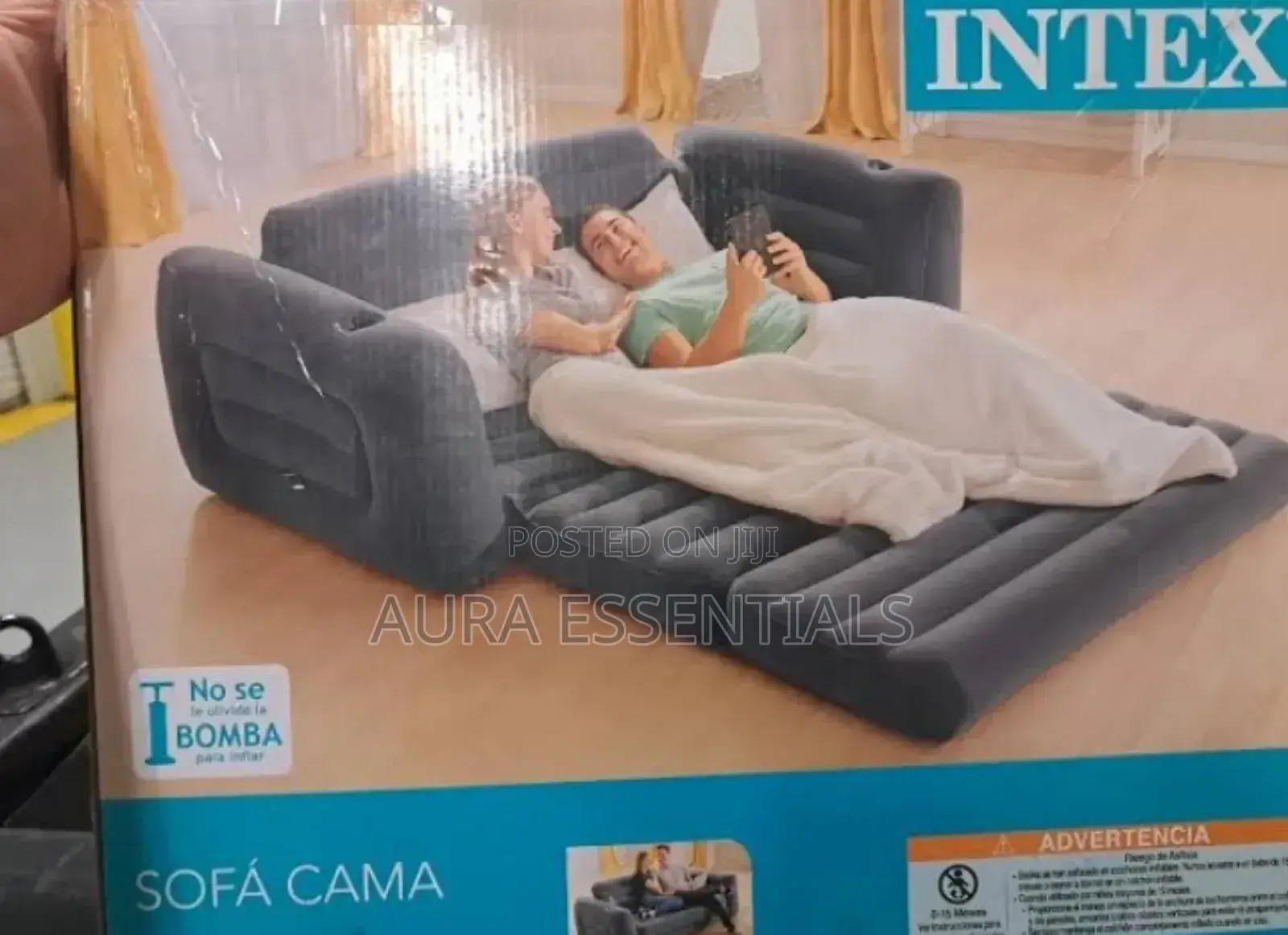 Intex Inflatable One Size Pull Out Sofa
